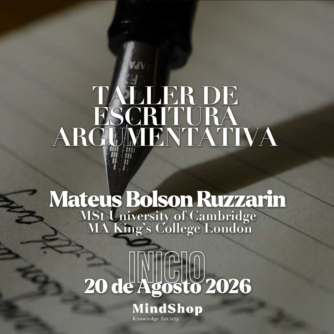 Portada del producto: taller de escritura argumentativa, de Mindshop.