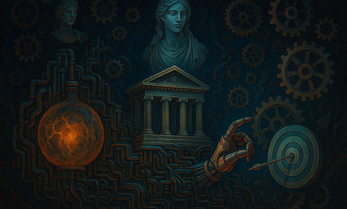 Imagen que ilustra conceptos aristotélicos