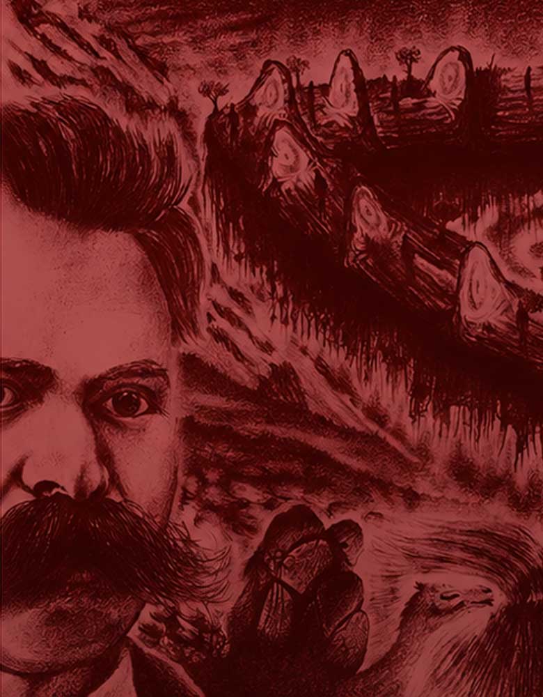 Imagen ilustrativa de la Dialéctica Pantáno, sobre Nietzsche, impartida en Mindshop